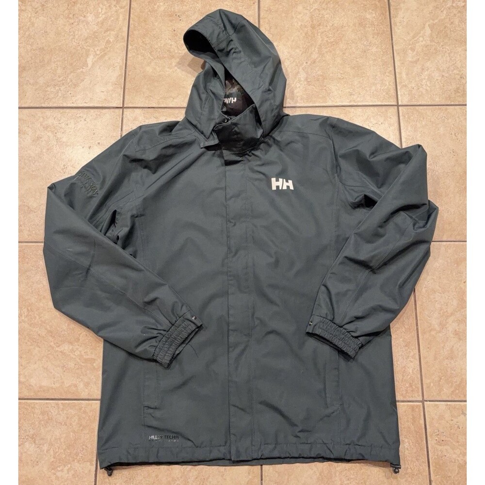 Helly Hansen Jacket Mens XL Dubliner Insulated Waterproof Helly Tech Hooded Coat